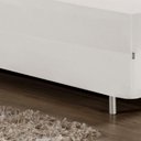 Ver imagem 2 de Jogo de Cama Solteiro Nobre 2 Peças Luva de Box 55cm de Altura Malha 100% Algodão - Palha