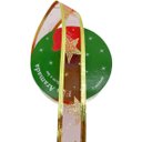Ver imagem 3 de Rolos Fitas Aramada Estrelas Natal Gliter 2,5cm 3m Kit 10pçs