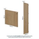 Ver imagem 6 de Guarda-Roupa Módulo 45x180 e Módulo 45x40 2 Portas e 3 Prateleiras Frame CabeCasa MadeiraOriginals