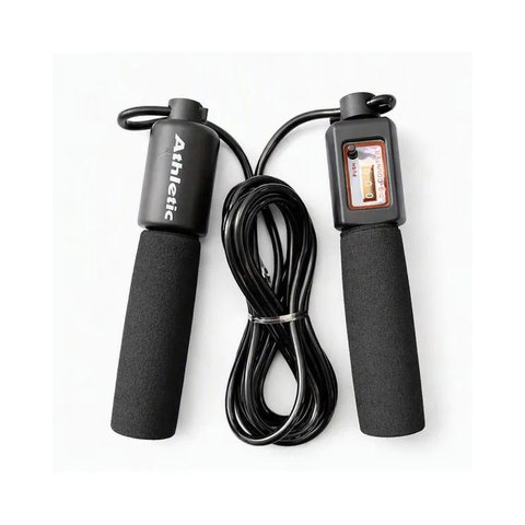 Corda de Pular com Contador Athletic para Treino Fitness Cardio Academia