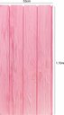 Ver imagem 2 de Adesivo de Parede Ripa Ripado Rosa Cerca de Madeira Rústica