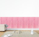 Ver imagem 1 de Adesivo de Parede Ripa Ripado Rosa Cerca de Madeira Rústica