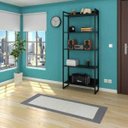 Ver imagem 2 de Kit 2 Estantes Livreiro Studio Industrial M18 Preto – Mpozenato