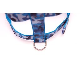 Kit Guia Peitoral 40mm Xadrez Azul Tamanho 9 (63cm a 84cm) - 6