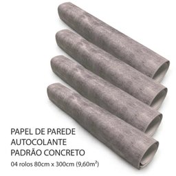 Rack Suspenso com Prateleira Papel de Parede e Suporte para Tv Até 80 Pol. Branco/Concreto - Amo Mor - 9