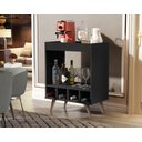 Ver imagem 1 de Aparador Encanto Com Adega Preto