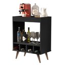 Ver imagem 4 de Aparador Encanto Com Adega Preto