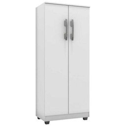 Armário Multiuso Organizador Rosana 2 Portas Branco - Ajl Móveis - 1