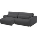 Ver imagem 7 de Sofá Retrátil Reclinável para Sala de Estar Living 210cm Sevilha F04 Bouclê Grafite - Lyam Decor