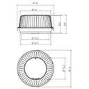 Ver imagem 4 de Embalagem para Bolo G35ma Base Branca 100un 500g Galvanotek