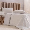 Ver imagem 6 de Kit Cama Verão Casal Gelatto Termofresh Edredom e Travesseiros Pó de Ardósia