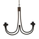Ver mais imagens de Lustre Decorativo Rustico Minimalista com Cúpulas de Algodão