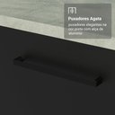 Ver imagem 7 de Armário de Cozinha Completa 549cm Branco/preto Agata Madesa 01