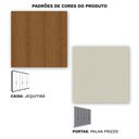Ver mais imagens de Guarda Roupa Casal 06 Portas Terrassa Móveis Rimo - Jequitibá/Palhafrizzo