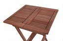 Ver imagem 3 de Conjunto Turin Quadrado Mesa Dobrável 60×60 com 4 Banquetas