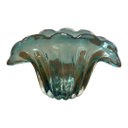Ver imagem 1 de Vaso Tipo Murano de Vidro Azul m 15 x 11cm | Casa Del Grande