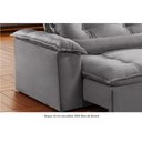 Ver imagem 5 de Sofá Retrátil e Reclinável Apolo 1,80m 02 Lugares Mola Ensacada Txr