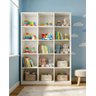 Armário Colmeia Livreiro Multiuso com 15 Nichos Prateleira Casa Quarto Sala Lojas Expositor Branco - 2