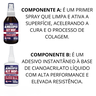 Kit Mdf Moveleiro Cola Instantânea + Acelerador Almasuper - 3