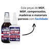 Kit Mdf Moveleiro Cola Instantânea + Acelerador Almasuper - 2