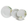 Aparelho de Jantar Porcelana 20 Peças 25,5cm Redondo Floral Isadora Design - 1