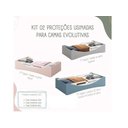 Ver imagem 1 de Kit com 02 Proteções Usinadas para Cama Evolutiva Reller – Branco Fosco – 11282