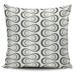 Kit 4 Capas Almofada Retrô Cores Pastéis e Cinza 45x45cm - 2 Kit 4 Capas Almofada Retrô Cores Pastéis e Cinza 45x45cm - 2