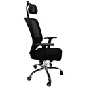 Ver imagem 5 de Cadeira Escritório Giratória Tela Mesh Reclinável Ajustável