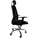 Ver imagem 7 de Cadeira Escritório Giratória Tela Mesh Reclinável Ajustável