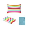 Ver imagem 5 de Jogo de Cama Infantil 150 Fios Fiori Solteiro - Luiza (7757)