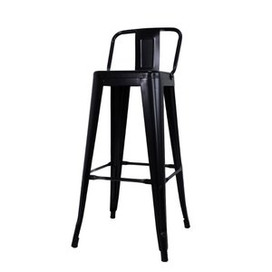 Banqueta Iron Tolix Alta de 76 Cm com Encosto