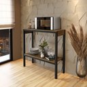 Ver imagem 2 de Aparador de Cozinha 2 Prateleiras para Micro-ondas Klm Store