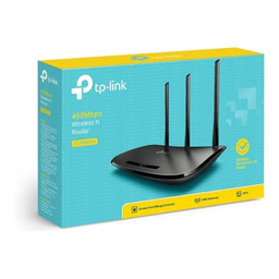 Roteador Wireless Tp-link Tl-wr940n 450mbps com 3 Antenas Preto - 3 Roteador Wireless Tp-link Tl-wr940n 450mbps com 3 Antenas Preto - 3