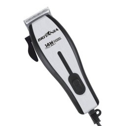 Máquina de Cortar Cabelo Inox N Britânia 127V - 1 Máquina de Cortar Cabelo Inox N Britânia 127V - 1