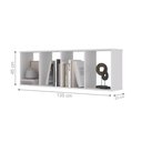 Ver imagem 2 de Conjunto Nichos 4 Compartimento Miami Branco