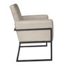 Poltrona Cadeira Decorativa resistente com Base de ferro para Escritório - 3