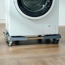 Ver imagem 1 de Suporte Geladeira Maquina de Lavar Lava e Seca 4 Pé 4 Roda