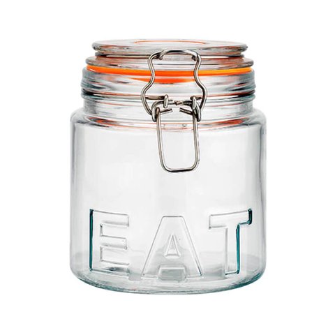 Pote Hermético de Vidro Eat 800ml 1 Peça - Casambiente