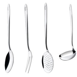 Jogo de Utensílios Simonaggio Aruba em Inox - 4 Peças - 1