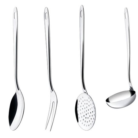 Jogo de Utensílios Simonaggio Aruba em Inox - 4 Peças