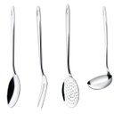 Ver imagem 1 de Jogo de Utensílios Simonaggio Aruba em Inox - 4 Peças