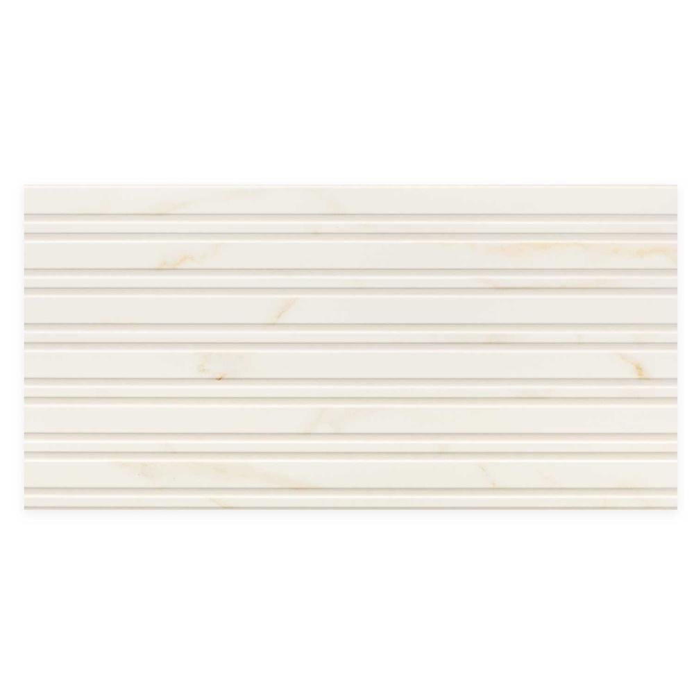 Revestimento Acetinado Retificado Trevi Oro 45X90Cm Branco