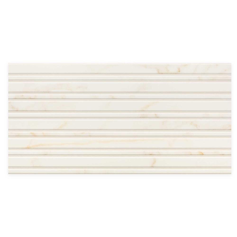 Revestimento Acetinado Retificado Trevi Oro 45X90Cm Branco | MadeiraMadeira