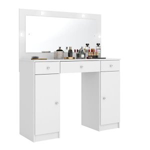 Penteadeira Carisma Branco Brilho – Demóbile