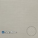 Ver imagem 5 de Kit 3 Banquetas Alta Bancada Alumínio Fendi Tela Bege