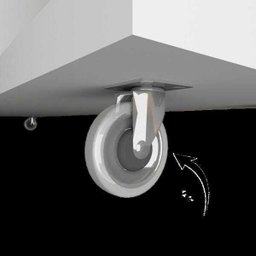 Armário Baixo 1 Porta Branco - 5