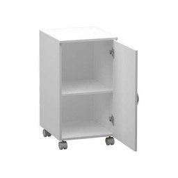 Armário Baixo 1 Porta Branco - 2