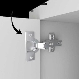 Armário Baixo 1 Porta Branco - 4