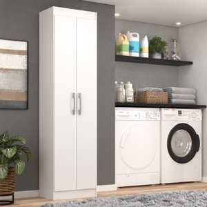 Armário Multiuso San Marino 2 Portas Branco