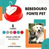 Fonte Bebedouro Gatos Cães Bivolt Automática Agua Fresca Pet Filtro Carvao Ativ. Hidratacao Saudavel - 5